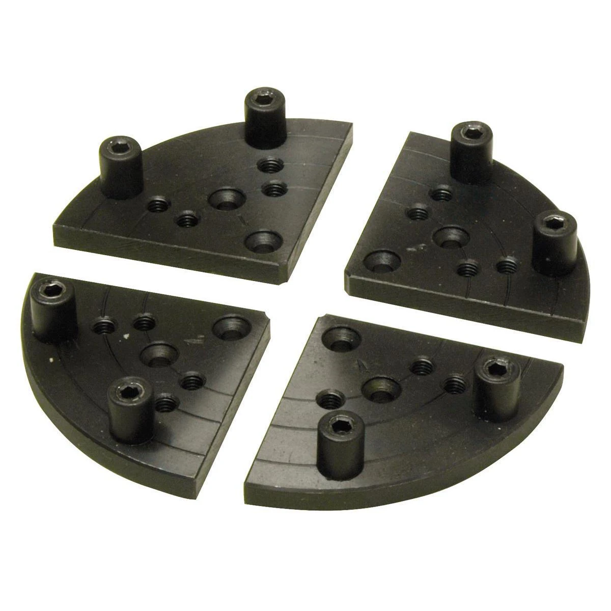 HOLZMANN - DP95PS - Plateau De Reprise 125 Mm - 4 Mors Pour Mandrin DP95 1 HOLZMANN - DP95PS - Plateau De Reprise 125 Mm - 4 Mors Pour Mandrin DP95