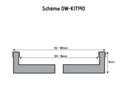 HOLZPROFI - DW-KIT140 Coffret Mandrin 4 Mors & Accessoires -Scheppach HOLZPROFI DW KIT140 Coffret mandrin 4 mors Accessoires D 2