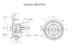 HOLZPROFI - DW-KIT140 Coffret Mandrin 4 Mors & Accessoires -Scheppach HOLZPROFI DW KIT140 Coffret mandrin 4 mors Accessoires D