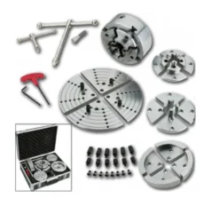 HOLZPROFI - DW-KIT140 Coffret Mandrin 4 Mors & Accessoires