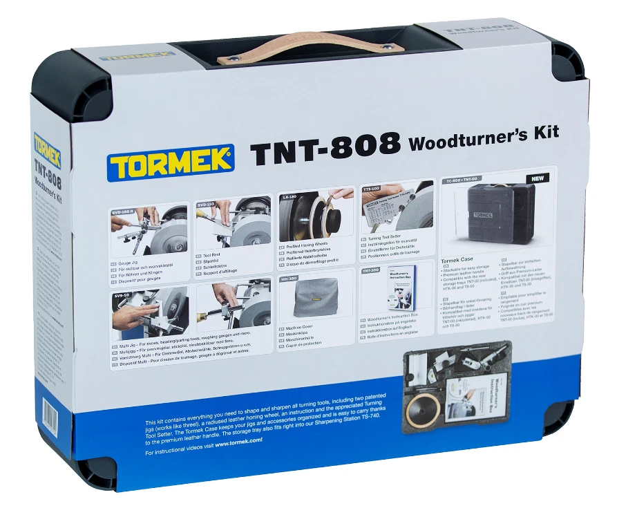 TORMEK - TNT-808 Kit Du Tourneur Sur Bois 2 TORMEK - TNT-808 Kit Du Tourneur Sur Bois – Image 2