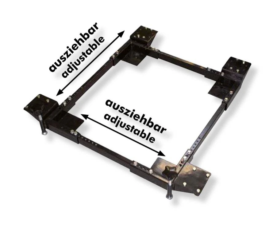 HOLZMANN - UFE300 Socle Universel à Roulettes Pour Transport De Machines à Bois - Capacité 300 Kg 1 HOLZMANN - UFE300 Socle Universel à Roulettes Pour Transport De Machines à Bois - Capacité 300 Kg